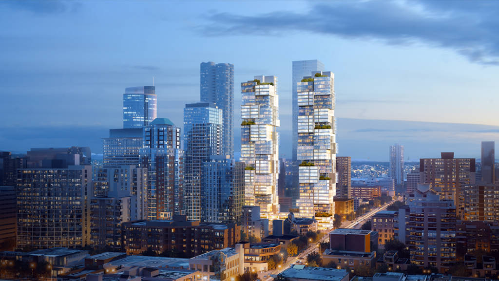 Vancouver twin tower design reflects the city’s diverse environment