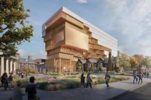 A rendering of the new University of Toronto building in downtown Toronto. Image courtesy Diller Scofidio + Renfro