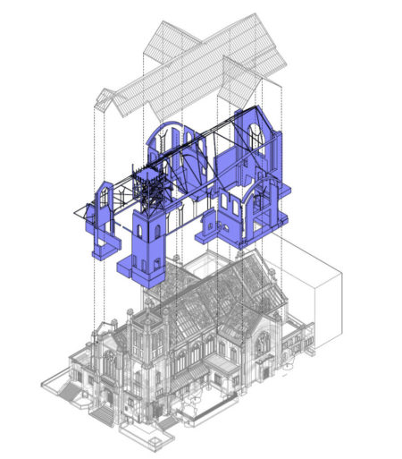 The St. Andrew’s-Wesley United Church in Vancouver is going to undergo a major seismic upgrade and heritage restoration. Image courtesy Ryder Architecture
