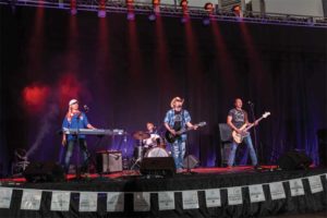 The CGC-sponsored Fun Night at Mosaic Stadium featured great food, lots of laughs, and fabulous live music.