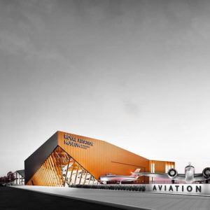 The Royal Aviation Museum of Western Canada in Winnipeg is getting a new two-storey addition. Image courtesy Royal Aviation Museum of Western Canada Facebook