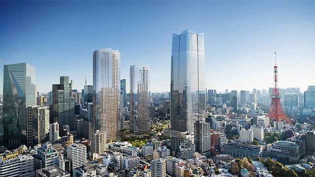 Pelli Clarke Pelli designs three skyscrapers for Tokyo - Construction ...