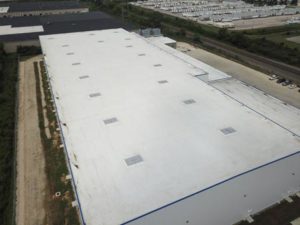 Smoke vents from The BILCO Company were installed at Dick Cold Storage, Ohio, after a previous facility, which lacked smoke vents, was destroyed in a 2016 blaze. Photos © Ryan Leasure