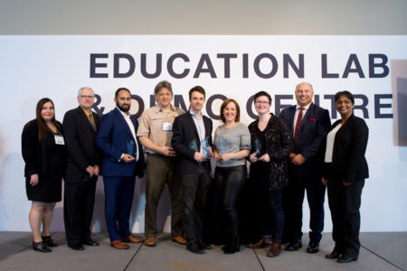 The winners of Construction Canada’s Emerging Leader Awards were honoured at the Buildings Show at the Metro Toronto Convention Centre on December 4. Photo © Shivani Varma