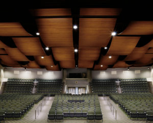 MetalWorks Effects™ Wood Looks ceilings from Armstrong offer the rich, warm look of wood but at a much more affordable cost than real wood.