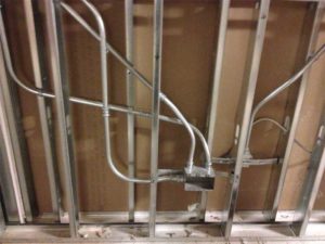 Figure 2: Electrical installations can short-circuit double stud walls if laid out without thought
