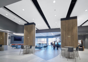 Over 50 pre-engineered, integrated solutions are available to make the design of ACOUSTIBuilt ceilings easier.