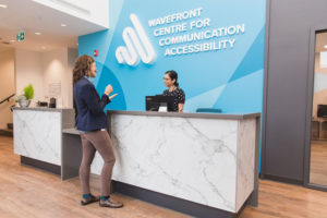 The Wavefront Centre for Communication Accessibility, Vancouver, scored 96 per cent under the Rick Hansen Foundation Accessibility Certification program, achieving the highest national rating to date. Photo via Wavefront Centre Facebook