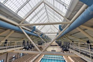 The Weyerhaeuser King County Aquatic Center (after).