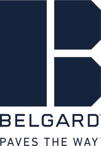 Logo for Oldcastle Belgard: Beautiful – built to last – Outdoor Living Solutions.