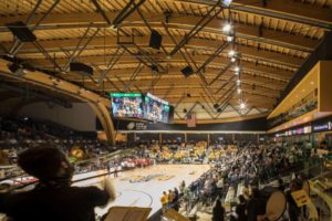 The mass timber, sourced and installed by StructureCraft, featured in this project includes long-span king-post roof trusses, glulam columns, and cross laminated and dowel laminated floors.