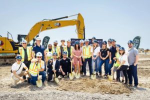 The Minto Communities GTA team came together to break ground on the first phase of The Heights of Harmony in North Oshawa’s Kedron neighbourhood.