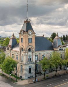 Vancouver’s Heritage Hall post-re-roofing and seismic upgrade project.