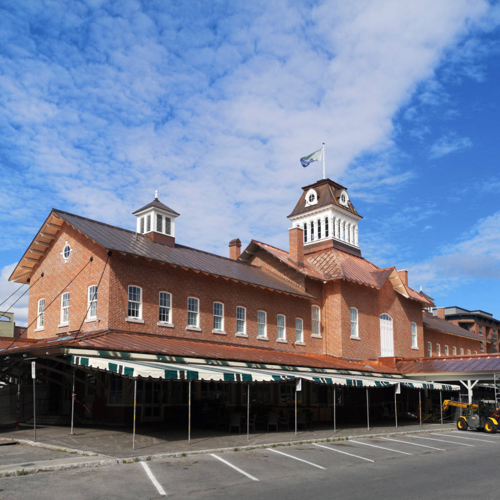 The Saint-Hyacinthe Public Market in Saint-Hyacinthe, Quebec.