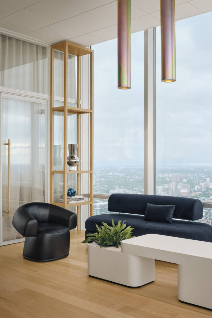 The waiting lounge.