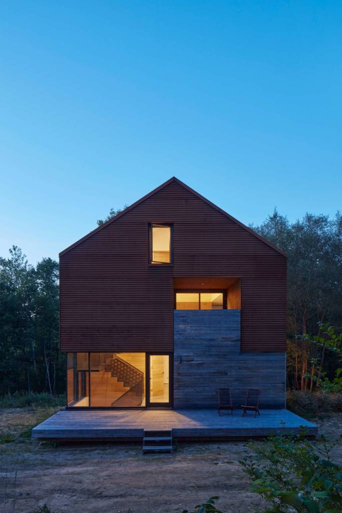 Modern Inverted Living Inverted living: Nova Scotia residence features atypical architecture ...