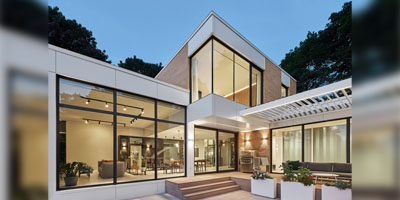 Well-lit luxury residential property