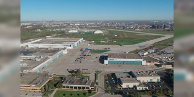 airport aerial view