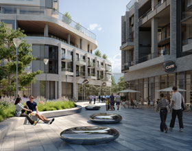 Rendering of Lansing Square