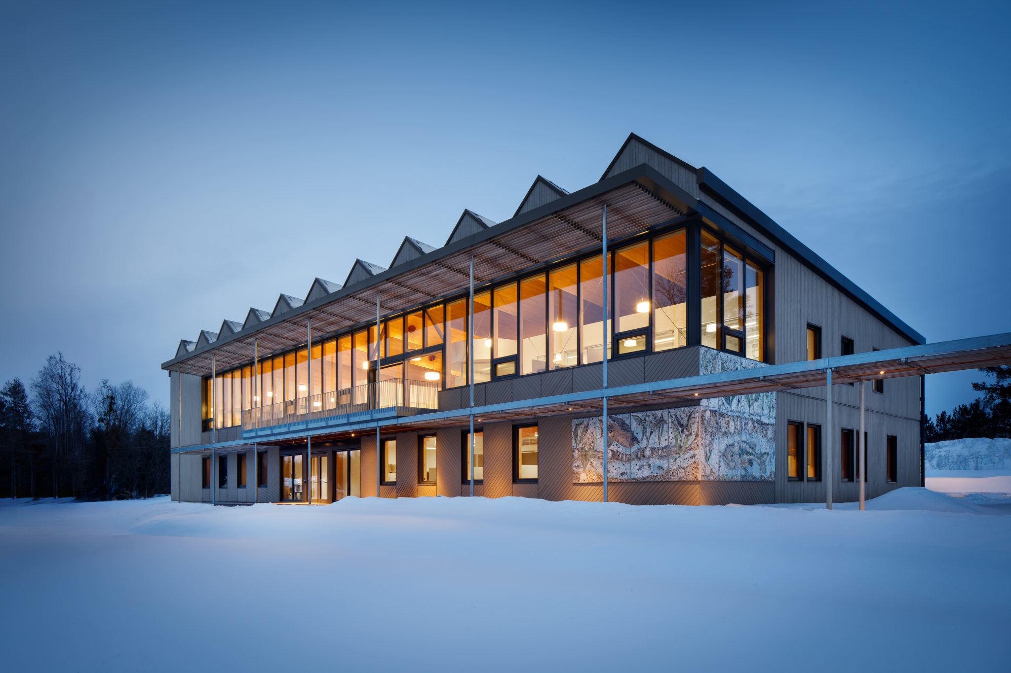 Town hall in Quebec sets benchmark in timber construction