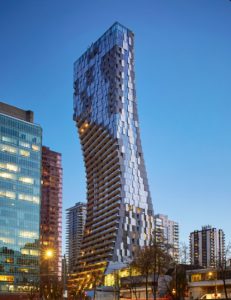 Alberni by Kengo Kuma: Best Tall Building, by Height, 100-199 meters & Best Tall Building, by Region, Americas.