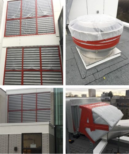 Picture of Air tightness testing in large and multi-zone buildings - Construction ...